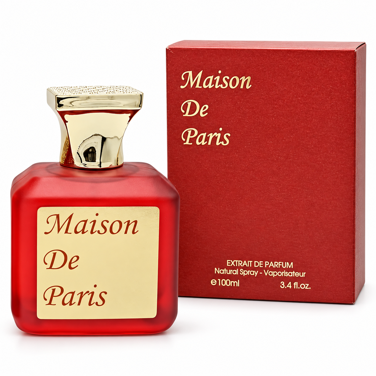 Maison De Paris Extrait de Parfum 100ml 3.4oz Unisex Amber Woody Floral Spray